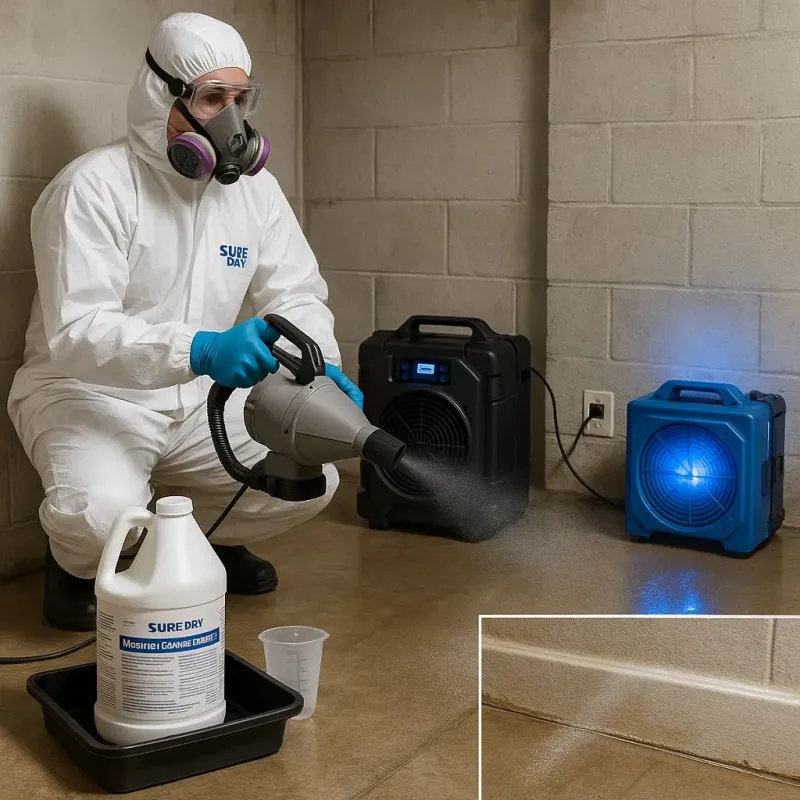 Sanitization and Odor Removal process in Stanley, ND
