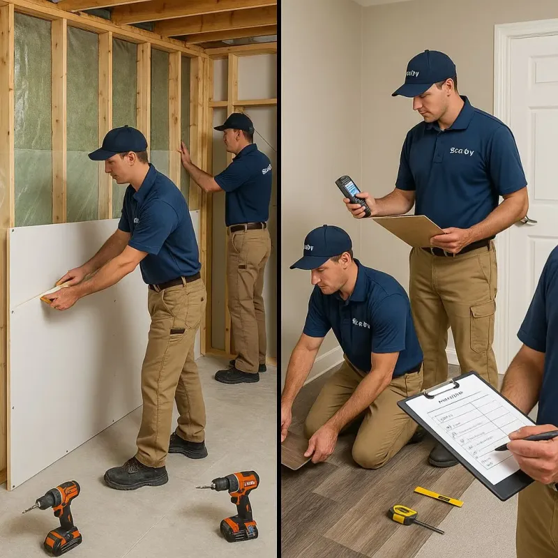 Repairs and Reconstruction process in Stanley, ND